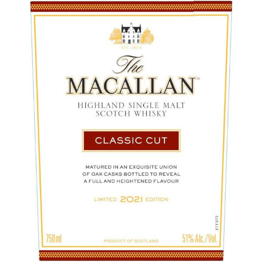 The Macallan Classic Cut 2021 Edition