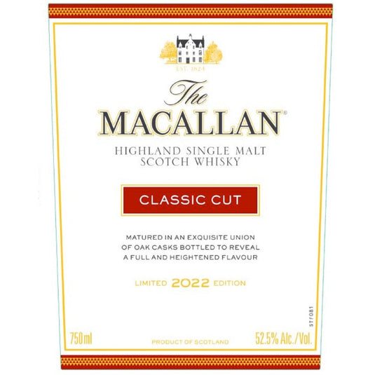 The Macallan Classic Cut 2022 Edition
