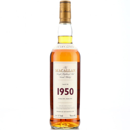 The Macallan Fine and Rare 52 Year Old 1950