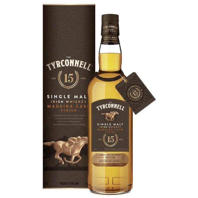 The Tyrconnell 15 Year Madeira Cask Finish Whiskey Tyrconnell