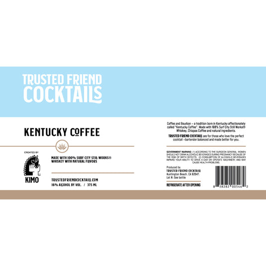 Trusted Friend Cocktails Kentucky Coffee