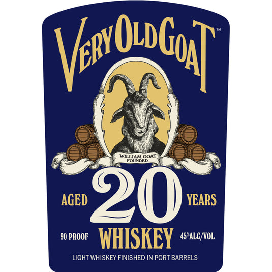 Very Old Goat 20 Year Old Light Whiskey