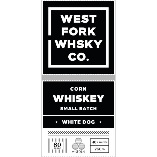 West Fork White Dog Corn Whiskey