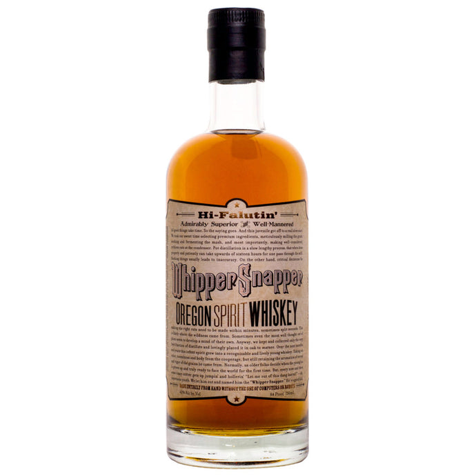 WhipperSnapper Oregon Spirit Whiskey