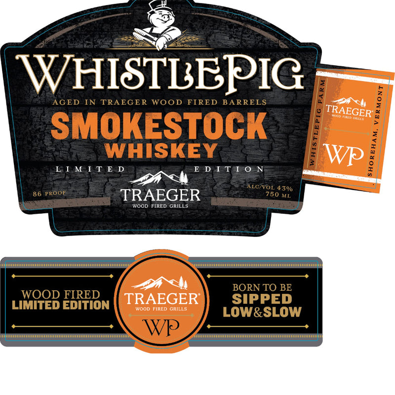 Load image into Gallery viewer, WhistlePig X Traeger Limited Edition SmokeStock Woodfired Whiskey
