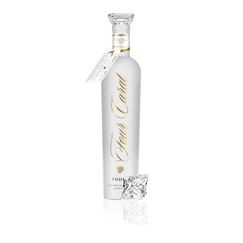 Load image into Gallery viewer, Four Carat Vodka Collectors Edition With Diamond Cut Closure
