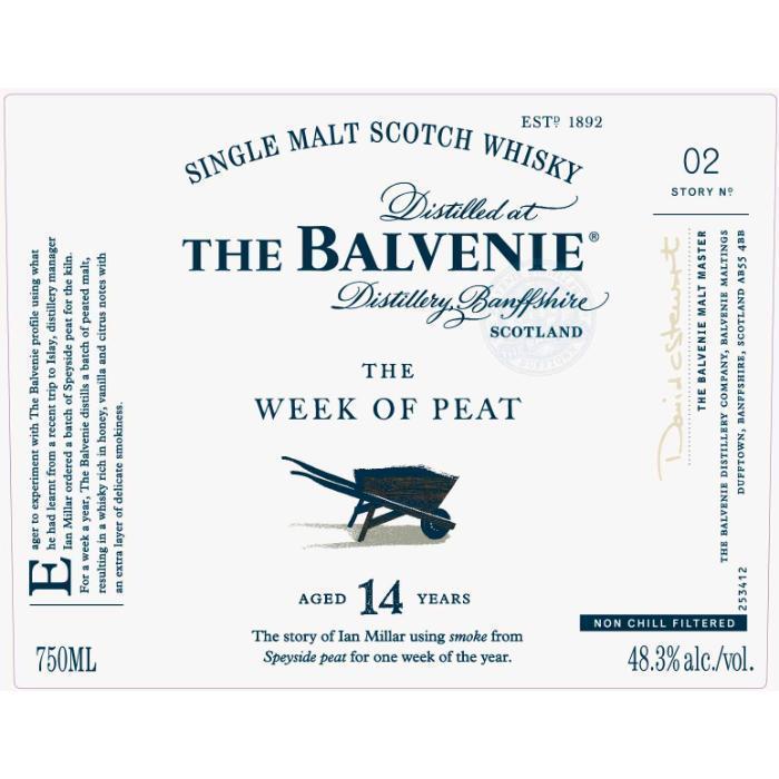 Load image into Gallery viewer, Buy The Balvenie The Week Of Peat 14 Year Old online from the best online liquor store in the USA.
