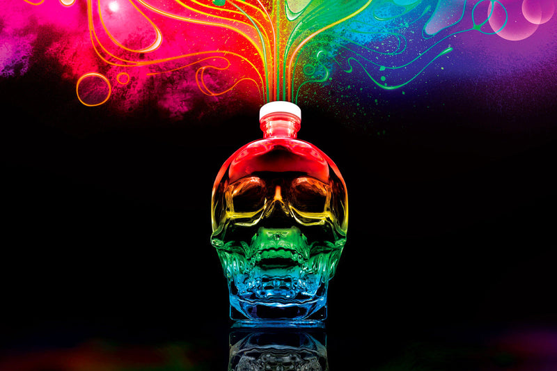 Load image into Gallery viewer, Crystal Head Vodka Pride Bottle 1.75 Liter
