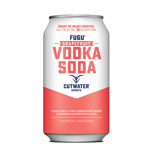 Buy Fugu Grapefruit Vodka Soda (4 Pack - 12 Ounce Cans) online from the best online liquor store in the USA.