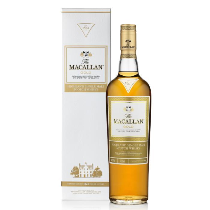 Load image into Gallery viewer, Buy The Macallan Gold 1824 Series Single Malt Scotch online from the best online liquor store in the USA.
